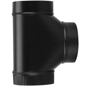 ASSEMBLED TEE 24GA 8IN BLK    