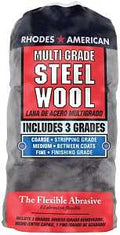 PAD STEEL WOOL MULTIGRADE ASST