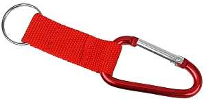 CARABINER W/STRAP SML         