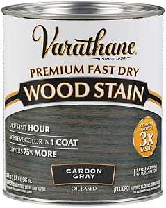 STAIN WOOD INT CARBON GRAY QT 