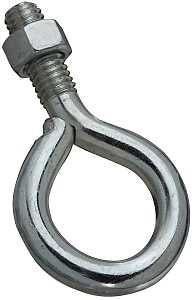 EYE BOLT W/NUT 3/8X3IN ZINC   
