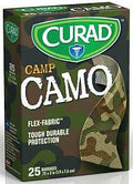 BANDAGE CAMOUFLAGE GREEN 25CT 