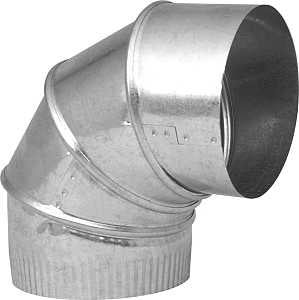 ELBOW PIPE 90DEG 28GA 3IN GLV 