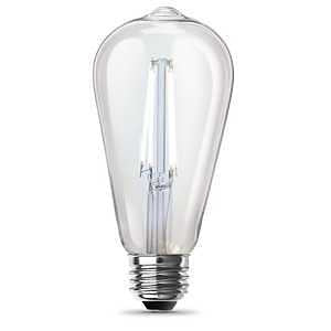 BULB LED ST19 DL CLEAR 5K 60W 
