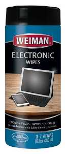 WIPE CLEANING ELECTRONICS     