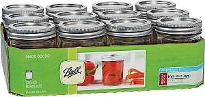 CANNING JAR/LID BOX 1/2 PINT  