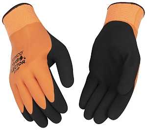 GLOVES DBL LATEX WTRPRF LARGE 