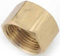 COMPRESSION CAP BRASS 1/4     