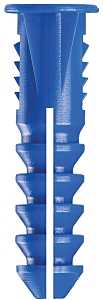 ANCHR PLSTC BLU W/SCRW NO8-10 