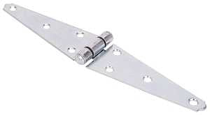 HINGE STRAP STEEL HD 5IN ZINC 