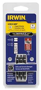 EXTRCTR SCRW IMP DBL END 3PC  