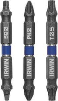 BIT IMP DE PH2/SQ2 3PK 2-1/2IN