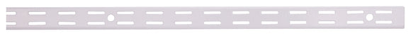 ProSource 25202PHL Shelf Standard, 2 mm Thick Material, 1 in W, 25-1/2 in H, Steel, White