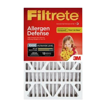 Filtrete NADP01-4IN-4 Air Filter, Non-Electrostatic, 4 in Thick, 25 in L, 16 in W, 11 MERV, 1000 MPR, 1/PK