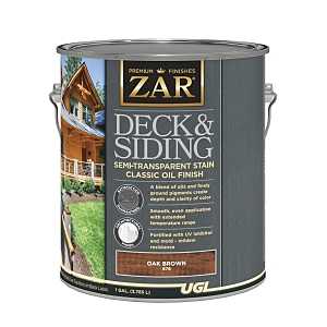 STAIN WD SM-TRANS OAK BROWN GA