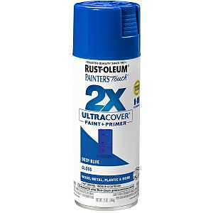 PAINT SPRAY GLO DEEP BLUE 12OZ