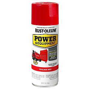 SPRAY PAINT TOOLBOX RED 12OZ  