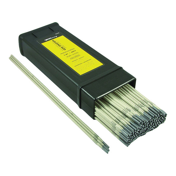 Forney 31210 Stick Electrode, 88000 psi Tensile Strength, Applicable Materials: Mild Steel, 1/8 in Dia