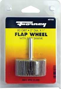 WHEEL FLAP MOUNT 80 GRIT 2X1IN