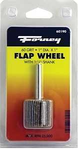 WHEEL FLAP MOUNT 60 GRIT 1X1IN