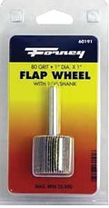 WHEEL FLAP MOUNT 80 GRIT 1X1IN