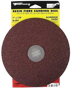 DISC SANDING FBR A/O 36GRT 7IN