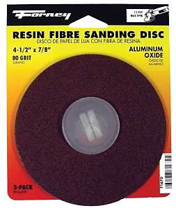 DISC SANDING A/O 80GRIT 4.5IN 