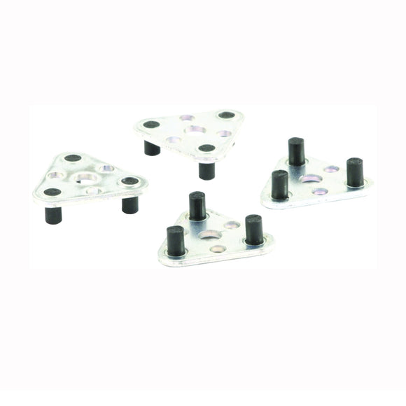 Forney 86104 Four-Triangle Replacement Flint, Metal, For: Forney 86103 Three-Flint Lighter