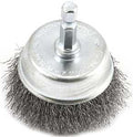 BRUSH CUP WIRE 2X.008IN 1/4HEX