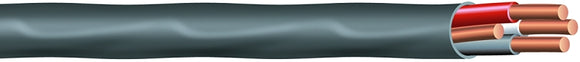Southwire® Romex® 63949221 Sheathed Cable, 8 AWG Wire, 3-Conductor, 25 ft L, Copper Conductor, PVC Insulation