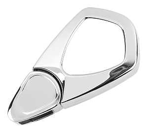 BADGE RETRIEVER SILVER METAL  