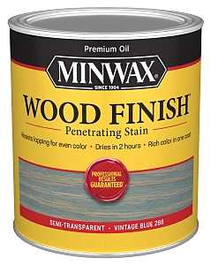 STAIN WOOD PHANTM VTGE BLU 1QT
