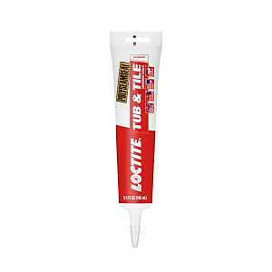 CAULK ADH TUB TILE WHITE 5.5OZ