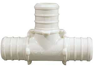 TEE PEX POLY ALLOY 5PK 1/2IN  