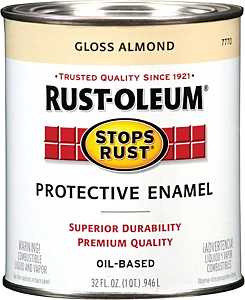 PAINT RUST OBS GLOSS ALMOND QT