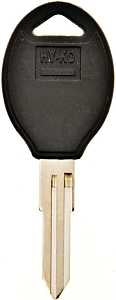 KEY BLANK NISSAN RUBBER DA31  