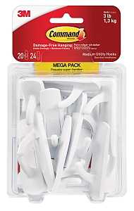 HOOK UTILITY MEDIUM MULTI-PACK