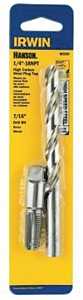 TAP 1/4 NPT/DRILL BIT 7/16IN  