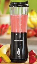 BLENDER SINGLE SERVE W/LID BLK