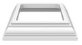 TRIM BASE HERITAGE WHITE 4X4IN