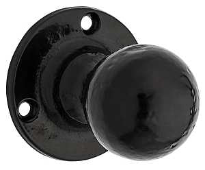 KNOB PULL DECO BLACK 2.87IN   