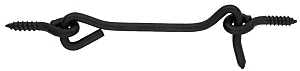 HOOK & EYE BLACK 4IN          