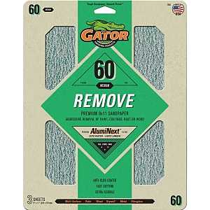 SANDPAPER AL OX 9X11IN 60 3PK 