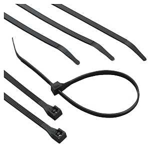 CABLE TIE 4IN UV BLACK        