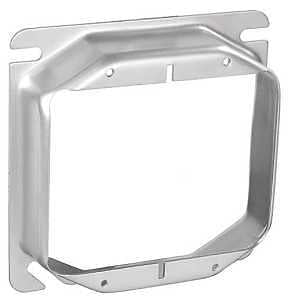 DEVICE RING 2G SQ 4X1IN RAISED