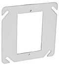 DEVICE RING 1-GANG SQ FLAT 4IN