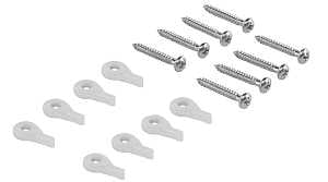 BUTTON TURN NYLON 5/16IN 8PC  