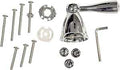 FAUCET HANDLE LEVER CHROME    