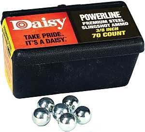 SLINGSHOT AMMO SOLID ST 3/8 IN