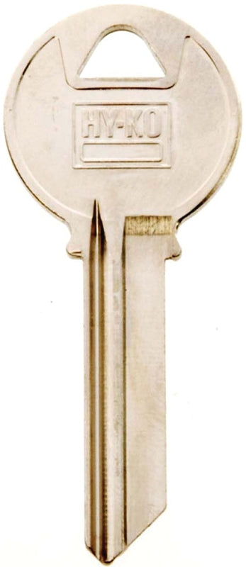 Hy-Ko 11010Y4 Key Blank, Brass, Nickel, For: Yale Cabinet, House Locks and Padlocks, Y1PDM Key Number